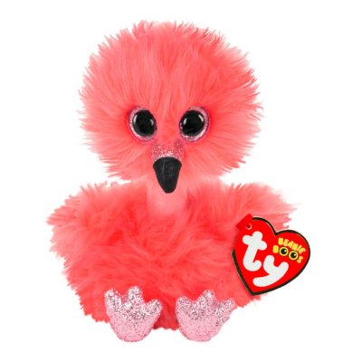 М’яка іграшка TY Beanie Boo’s Фламінго FRANNY 25 см (37401) купить в магазине “Пустун”