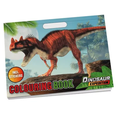 Розмальовка Moxy Dinosaur expedition зі стікерами (961028) купить в магазине “Пустун”