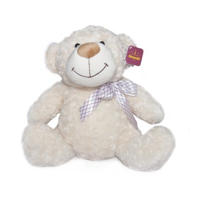 Мягкая игрушка  МЕДВЕДЬ (белый, 40 cm) (4002GMB) купить в магазине “Пустун”