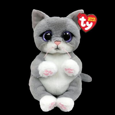 Мягкая игрушка TY BEANIE BELLIES Серый котенок MORGAN (41055) купить в магазине “Пустун”