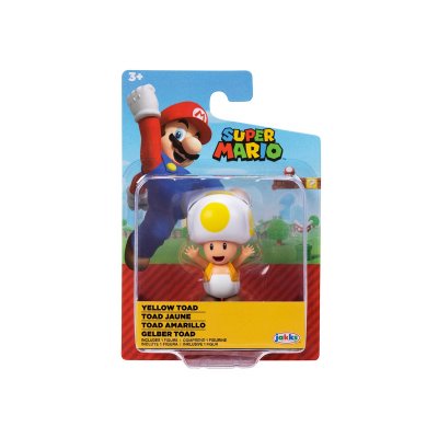 Ігрова фігурка з артикуляцією SUPER MARIO  Жовтий Тоад 6 cm (41291i-GEN) купить в магазине “Пустун”