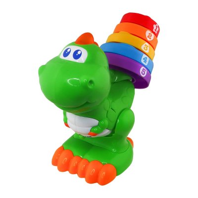 Двуязычная развивающая игрушка Kiddi Smart – Динозаврик Цветограй (4279T-KS) купить в магазине “Пустун”