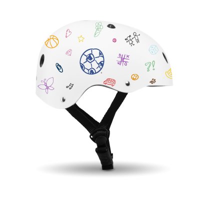 Велосипедний шолом Lionelo Helmet White (44377024) купить в магазине “Пустун”