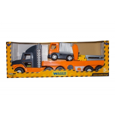 Машинка грузовик WADER Super Tech Truck с мусоровозом (36730) купить в магазине “Пустун”