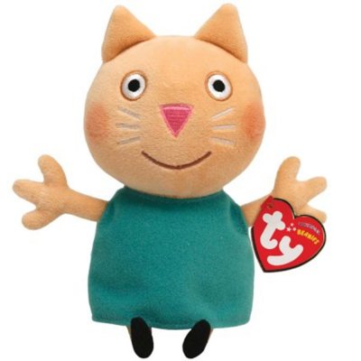 Мяка іграшка TY Peppa Pig Кенді Кет 15 см (46172) купить в магазине “Пустун”