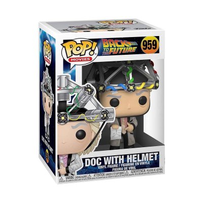 Игровая фигурка FUNKO POP! серии «Назад в будущее»  Док в шлеме (46914) купить в магазине “Пустун”