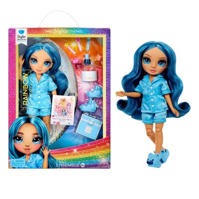 Лялька для вечірок Rainbow High Junior High PJ  Скайлер (530947) купить в магазине “Пустун”