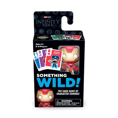Настольная игра с карточками Funko Something Wild  Железный человек (60495) купить в магазине “Пустун”
