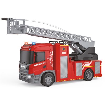 Автомодель серии Big Truck – Пожарная машина Scania (свет, звук, функ. воды) (6407KS) купить в магазине “Пустун”
