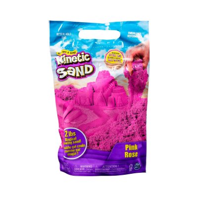 Пісок для дитячої творчості- Kinetic Sand Colour (рожевий, 907 g) (71453Pi) купить в магазине “Пустун”