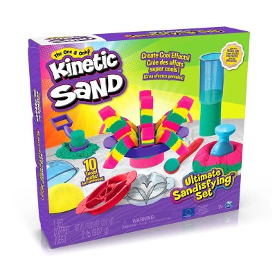 Набір піску для дитячої творчості  Kinetic Sand Кольорові пригоди (71647) купить в магазине “Пустун”