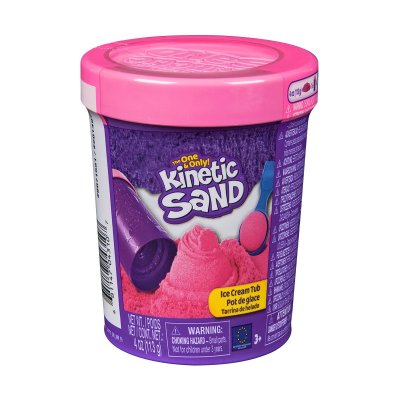 Набір піску для дитячої творчості  Kinetic Sand Відерце морозива (71679) купить в магазине “Пустун”