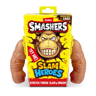 Стретч-іграшка Smashers Slam Heroes Brown Gorrila (74140B) купить в магазине “Пустун”