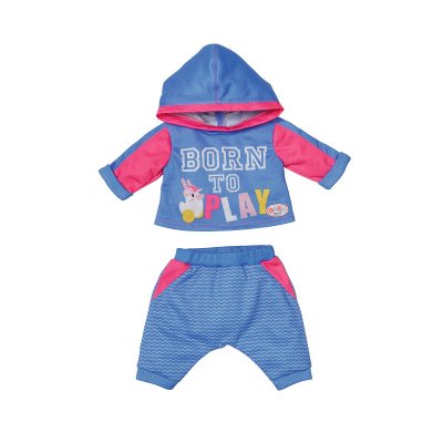 Набір одягу для ляльки BABY born  Спортивний костюм (гол.) (830109-2) купить в магазине “Пустун”