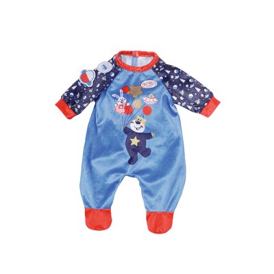 Одяг для ляльки BABY born  Святковий комбінезон (синій) (831090-2) купить в магазине “Пустун”