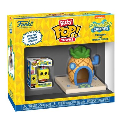 Набор фигурок Bitty Pop! Town  Губка Боб и его дом (83638) купить в магазине “Пустун”