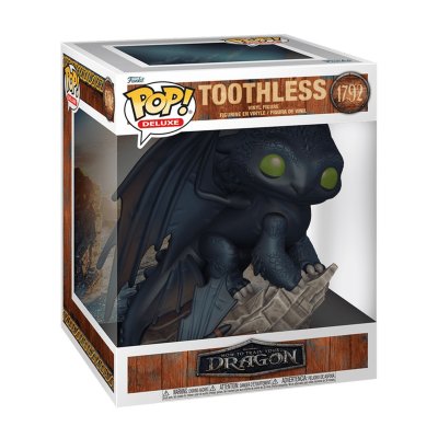 Ігрова фігурка Funko POP! серії Як приручити дракона  Беззубик на скелі (86140) купить в магазине “Пустун”
