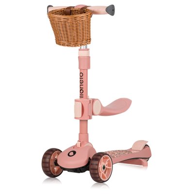 Дитячий самокат Lionelo FRANKY PINK ROSE (88632726) купить в магазине “Пустун”