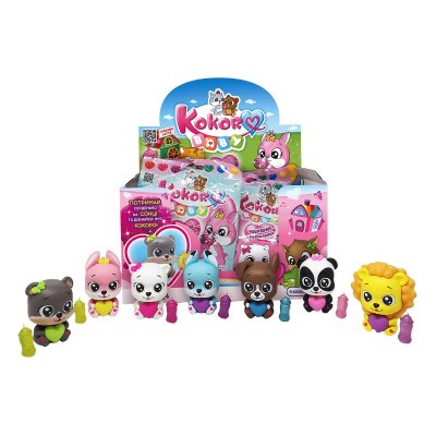 Дисплей фигурок-сюрпризов Kokoro Baby – Очаровательные питомцы  (95/CN2020-CDU) купить в магазине “Пустун”