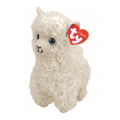 Мяка іграшка TY Beanie Babies Лама Lily, 25 см, білий (96316) купить в магазине “Пустун”