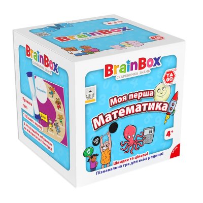 Пізнавальна гра  BrainBox Моя перша математика (BZZBRFMA01UA) купить в магазине “Пустун”