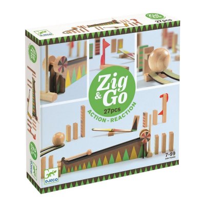 Конструктор DJECO Zig &amp; Go – 27 деталей (DJ05641) купить в магазине “Пустун”
