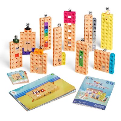 Навчальний ігровий набір Learning Resources серії Numberblocks  Вчимося рахувати 21-30 MathLink® (HM96321-UK) купить в магазине “Пустун”