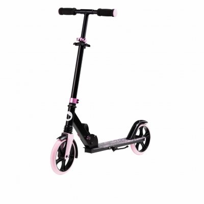 Дитячий самокат Lionelo Luca BLACK CARBON PINK (82361252) купить в магазине “Пустун”