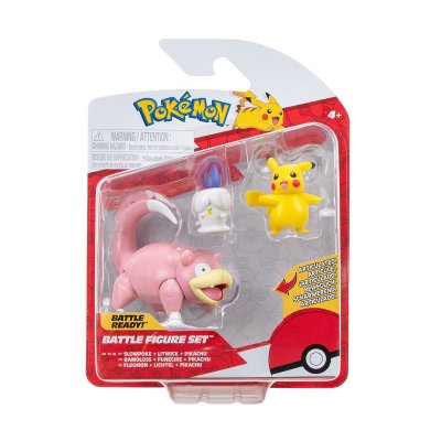 Набір ігрових фігурок Pokemon W18  Пікачу, Літвік, Слоупок (PKW3056) купить в магазине “Пустун”