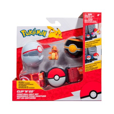 Ігровий набір Pokemon W14  Пояс із покеболами Чармандер (PKW3163) купить в магазине “Пустун”