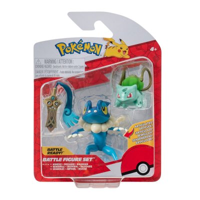 Набір ігрових фігурок Pokemon W19  Хонедж, Бульбазавр, Фрогадир (PKW3599) купить в магазине “Пустун”
