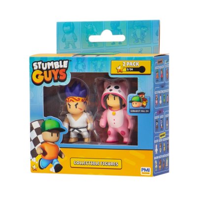 Набір колекційних фігурок Stumble Guys  Сенсей Фаєрфіст і Мяумер (SG2015-3) купить в магазине “Пустун”
