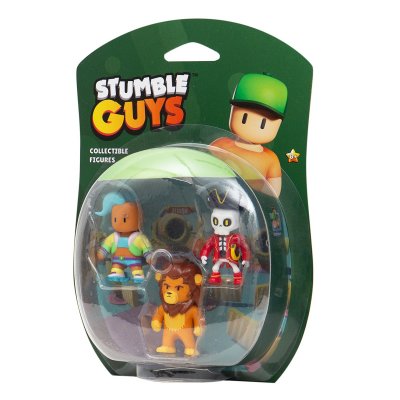 Набор коллекц. фигурок Stumble Guys  Велоцит, Леонидас, Капитан Нохарт (SG2020-2) купить в магазине “Пустун”