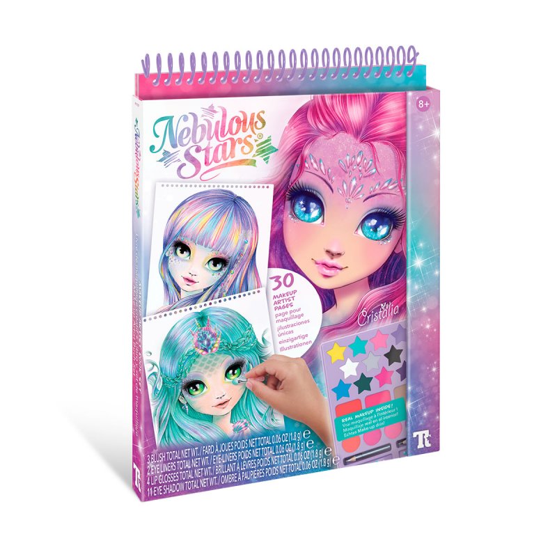 Набор для творчества – Скетчбук: Макияж, Сияние Галактик (11137) купить в магазине “Пустун” Фото 1