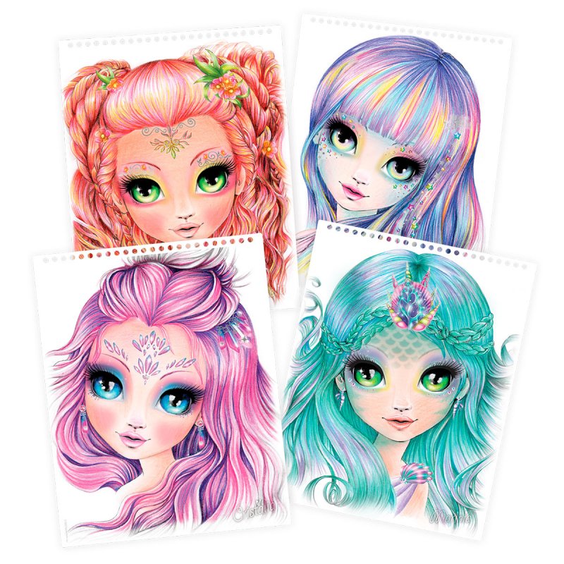 Набор для творчества – Скетчбук: Макияж, Сияние Галактик (11137) купить в магазине “Пустун” Фото 2