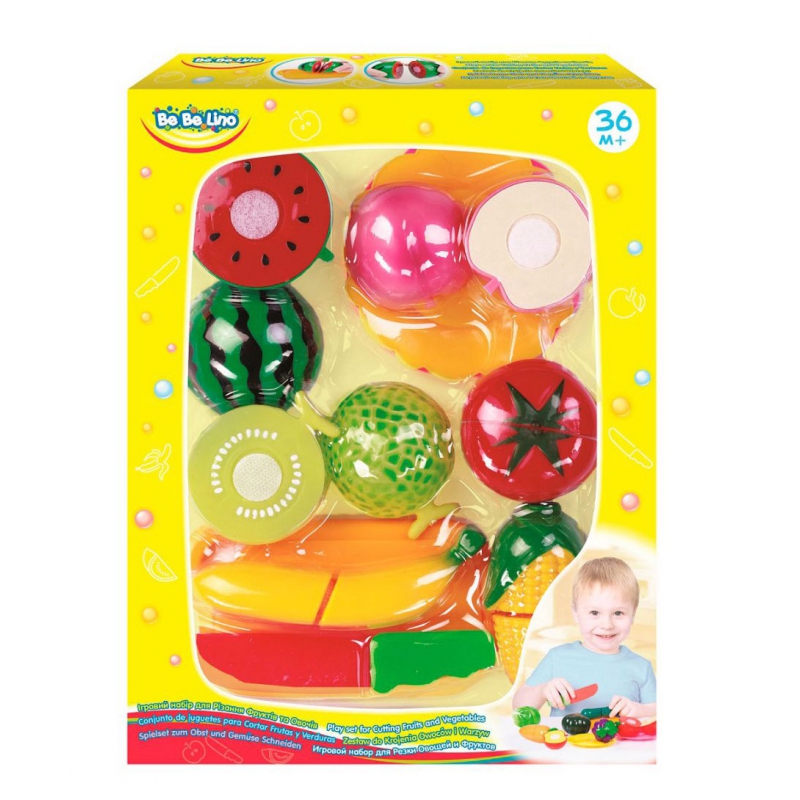 Набор продуктов на липучках "Повар" 58079 купить в магазине “Пустун”