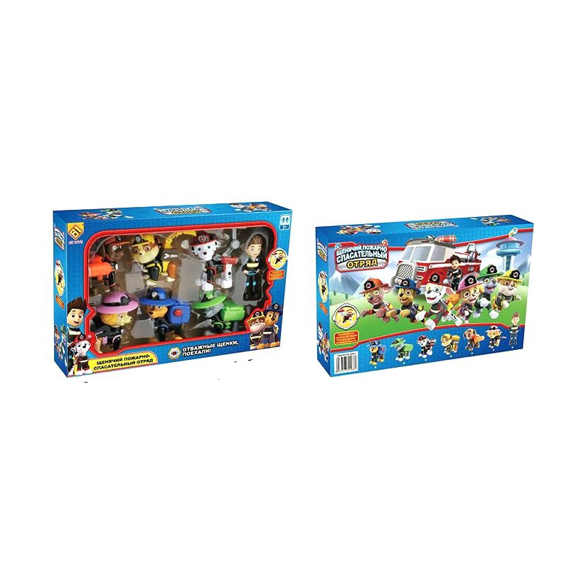 Набор "Щенячий патруль", 7 фигурок CH516T купить в магазине “Пустун”