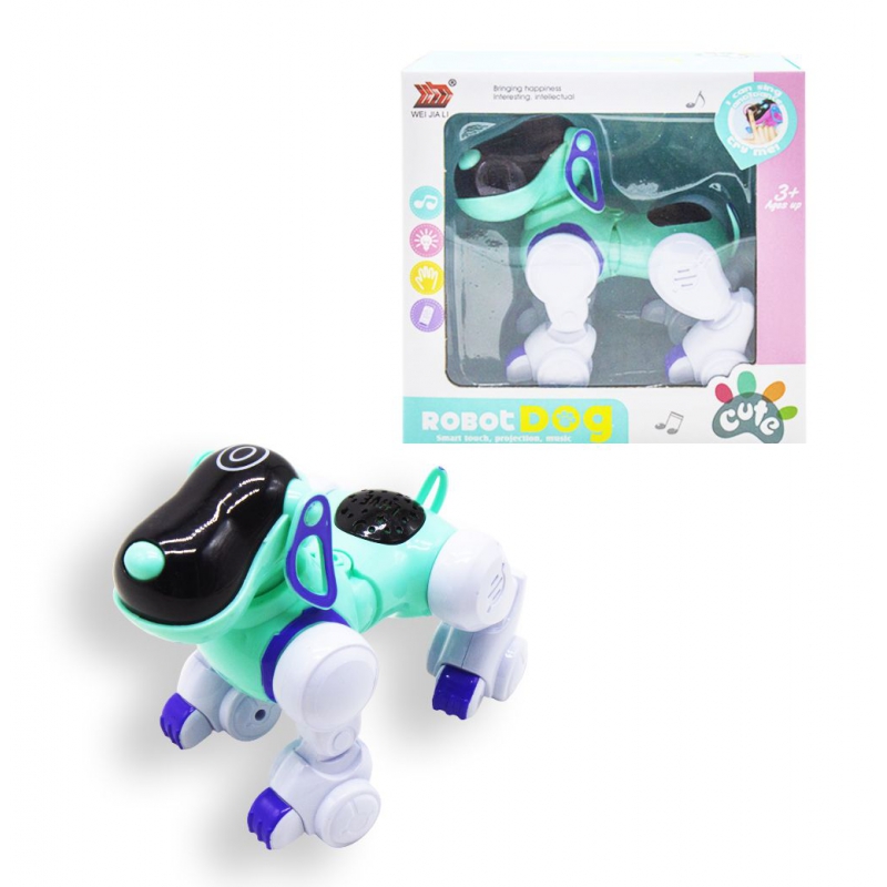 Інтерактивна іграшка "Собачка", м'ятний Q99 купити в магазині “Пустун”