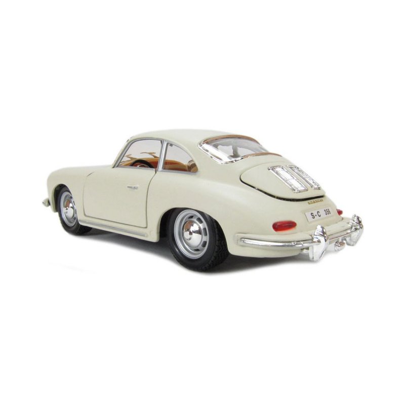 Автомодель - Porsche 356B (1961) (ассорти слоновая кость, красный, 1:24) (18-22079) купить в магазине “Пустун” Фото 11