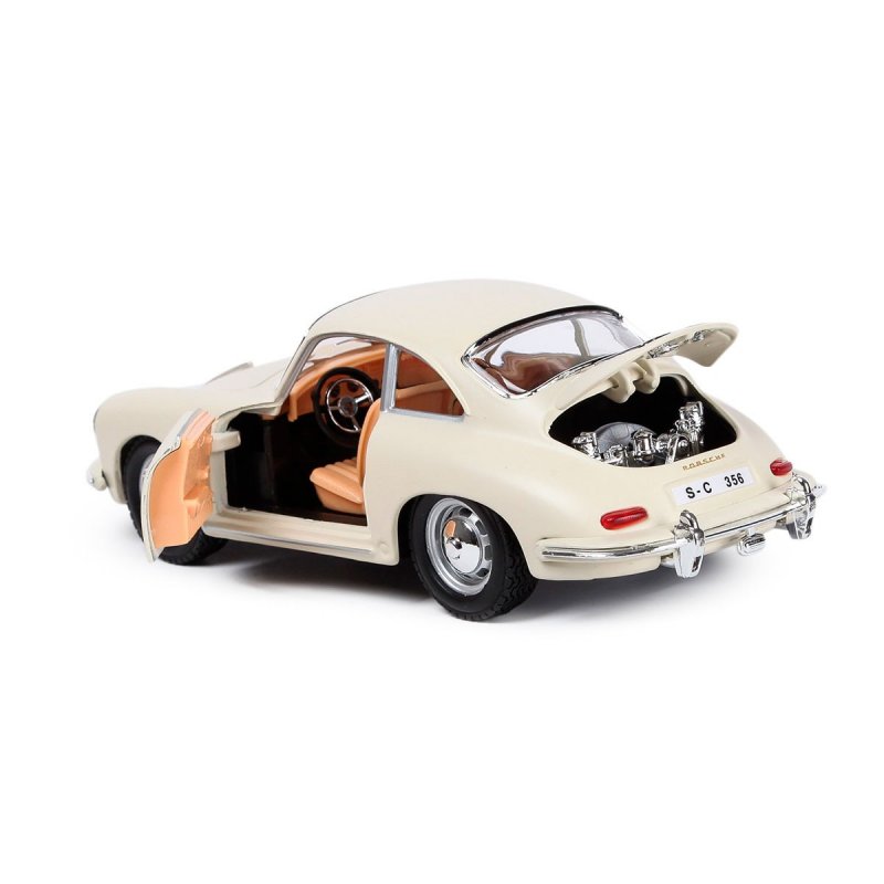 Автомодель - Porsche 356B (1961) (ассорти слоновая кость, красный, 1:24) (18-22079) купить в магазине “Пустун” Фото 12