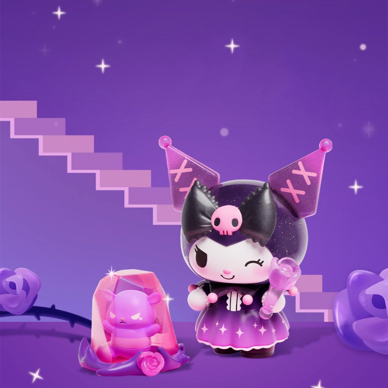 Фигурка-сюрприз Pop Top Kuromi & My Melody – Цветочная тайна (25WH-003) купить в магазине “Пустун” Фото 5