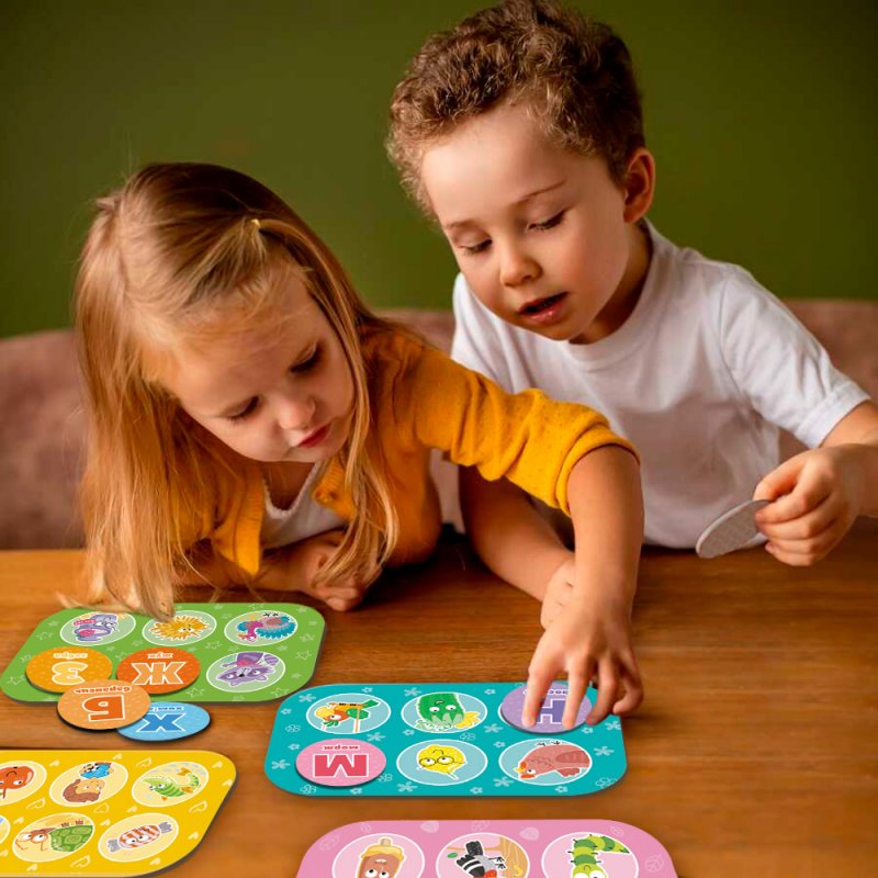 Настольная игра бинго Dodo Изучаем буквы (300197) купить в магазине “Пустун” Фото 8