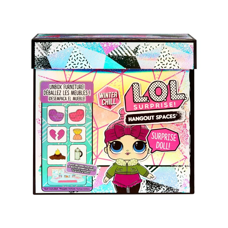 Ігровий набір з лялькою L.O.L. SURPRISE! Маленькі кімнатки - Шале з каміном Милої Крихітки (576624) купити в магазині “Пустун” Фото 4