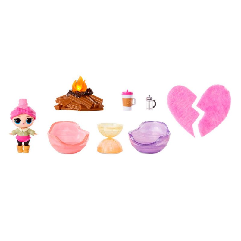 Ігровий набір з лялькою L.O.L. SURPRISE! Маленькі кімнатки - Шале з каміном Милої Крихітки (576624) купити в магазині “Пустун” Фото 5