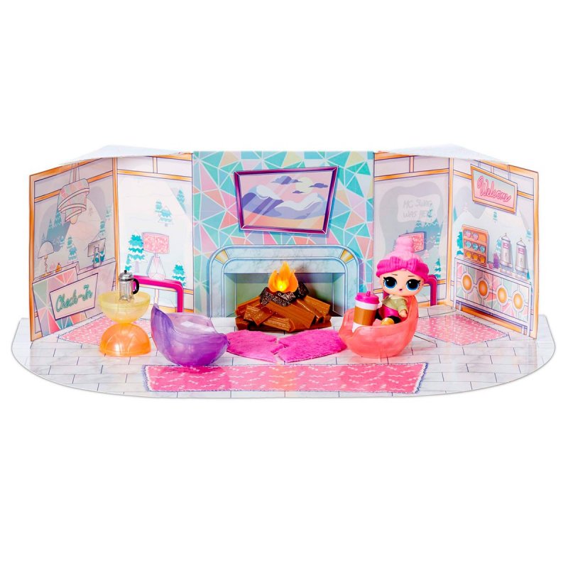 Ігровий набір з лялькою L.O.L. SURPRISE! Маленькі кімнатки - Шале з каміном Милої Крихітки (576624) купити в магазині “Пустун” Фото 7