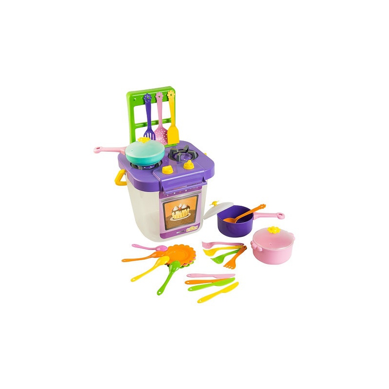 Набор посуды "Ромашка", с плиткой, 29 деталей (39373) купить в магазине “Пустун”