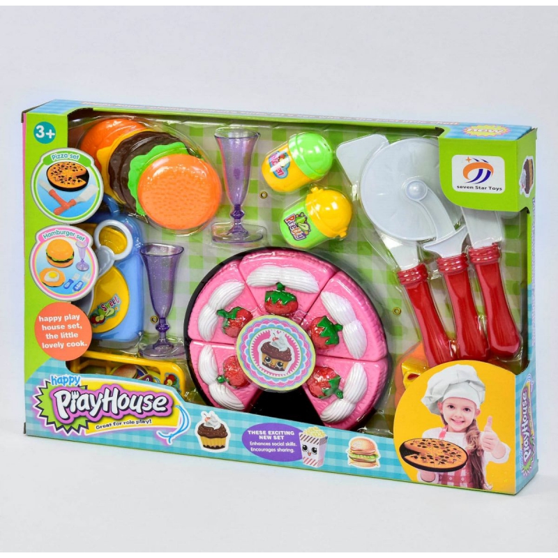 Игровой набор продуктов Playhouse с досточкой купить в магазине “Пустун”