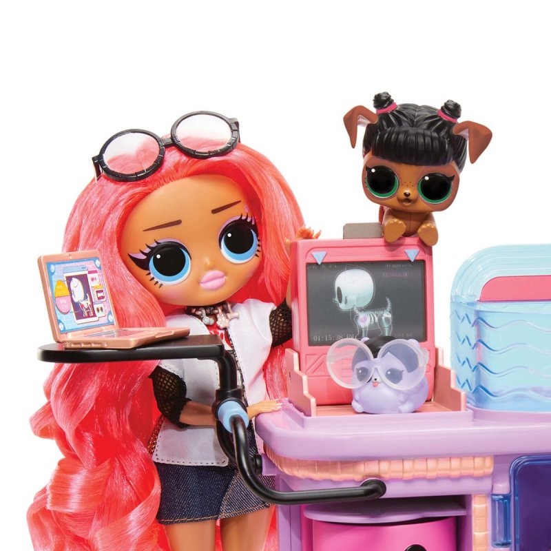 Игровой набор с куклой O.M.G. L.O.L. SURPRISE! серии I AM- Ветклиника (591559) купить в магазине “Пустун” Фото 5
