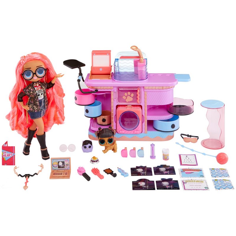 Игровой набор с куклой O.M.G. L.O.L. SURPRISE! серии I AM- Ветклиника (591559) купить в магазине “Пустун” Фото 7