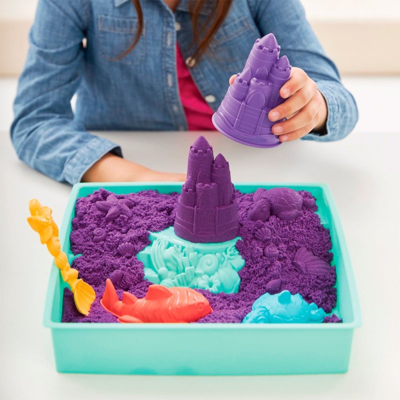 Набір піску для дитячої творчості - Kinetic Sand V2 Замок із піску (71402) купити в магазині “Пустун” Фото 17